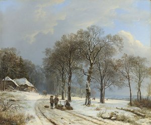 Paisaje de invierno, 1835-8